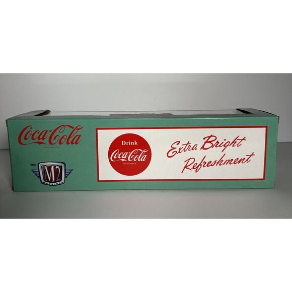 M2 Machines Auto Hauler TW11 COCA COLA 1958 CHEVY SPARTAN & 1955 BEL AIR GASSER - Picture 3 of 9